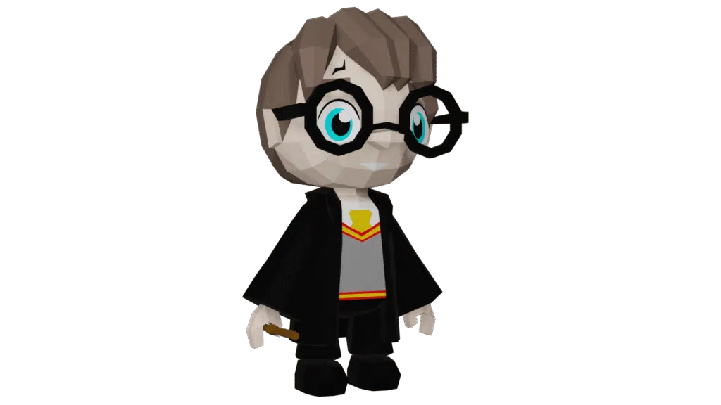 Harry Potter 3D papercraft figuur, 3D-model