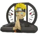 Naruto - Legendarische ninja in papercraft 3D, 3D-model