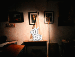 3D Papercraft Corgi Night Light