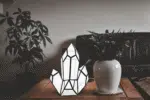 Luce notturna crystal in papercraft 3D