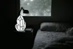 Luce notturna crystal in papercraft 3D