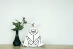 Geometrische papercraft 3D kat nachtlamp, weergave 8