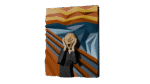 The scream – Tableau papercraft 3D inspiré de Munch