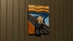 The Scream - 3D papercraft tableau naar Munch, weergave 4
