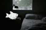 Luce notturna squalo in papercraft 3D