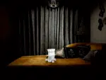 Luce notturna teschio in papercraft 3D