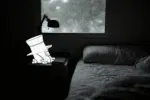 Luce notturna teschio in papercraft 3D