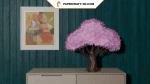 Arbre Sakura en papercraft 3D
