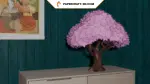 Arbre Sakura en papercraft 3D