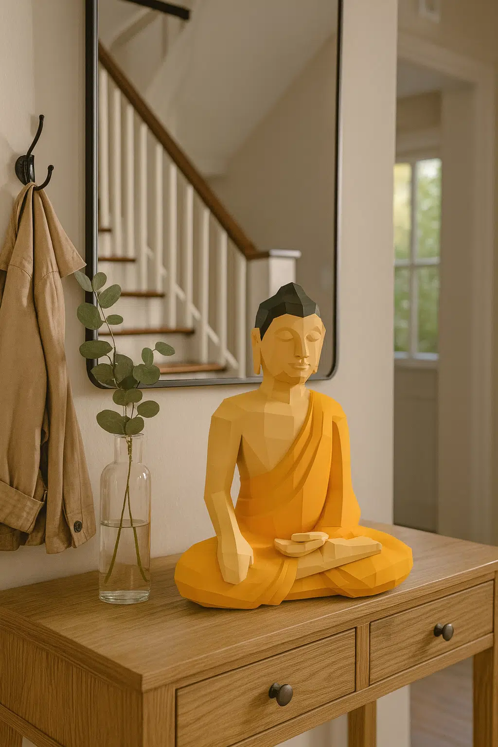 Buda em Papercraft 3D