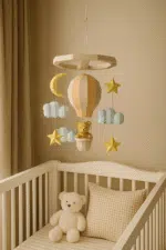Mobile van babyberen in 3D papercraft, 3D-model