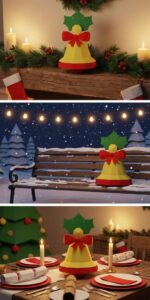 Papercraft Campana de Navidad 3D
