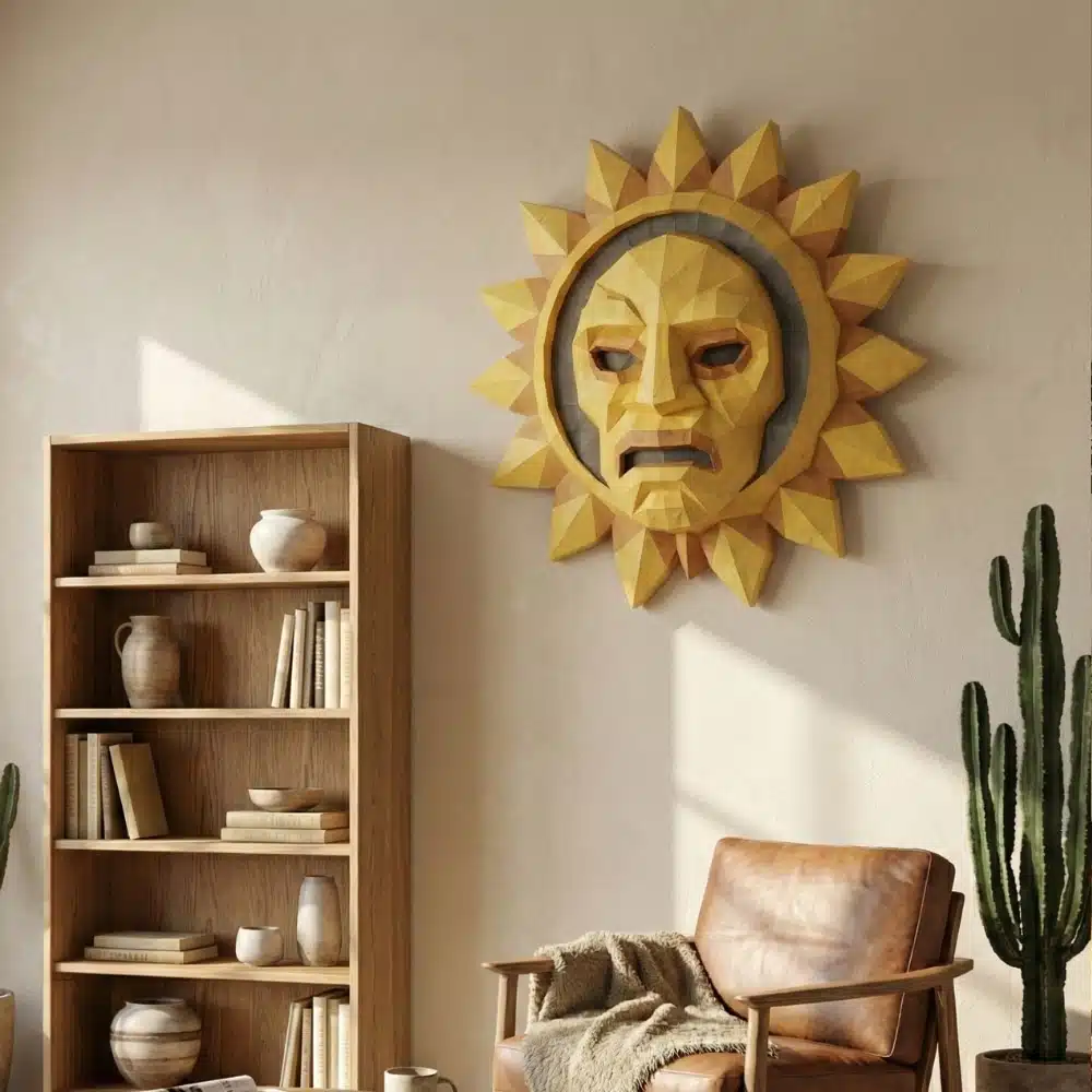 Maschera Totem Sole