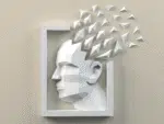 Quadro testa in papercraft 3D