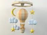 Mobile van babyberen in 3D papercraft, weergave 5