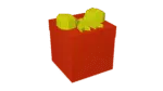 Cadeau de Noël en Papercraft 3D, vue 6