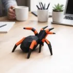 Araignée en papercraft 3