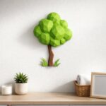 Papercraft wall tree