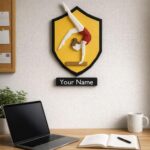 3D Papercraft Wall Gymnastics Frame