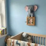 Cornice portafoto elefante in papercraft 3D