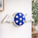 Guscio blu di Mario in papercraft 3D