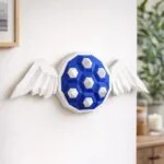 Carapace bleu de Mario en papercraft 3D