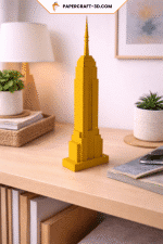 Empire State Building en papercraft 3D