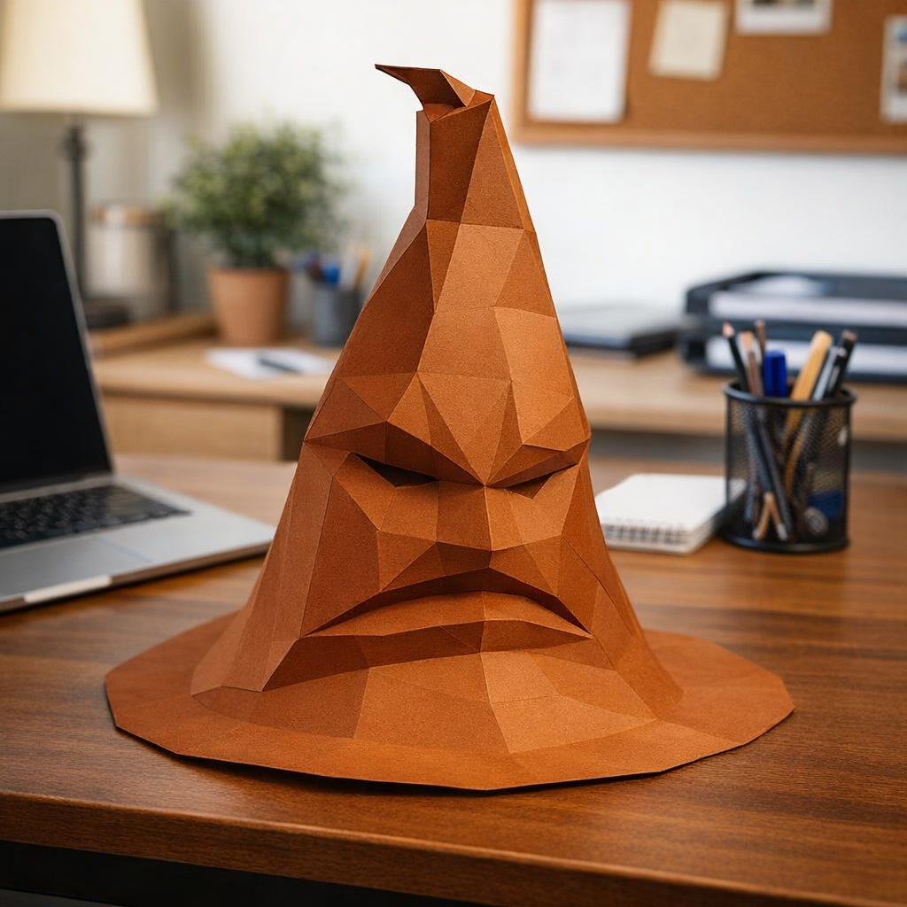 Choixpeau magique de Harry Potter en papercraft 3D