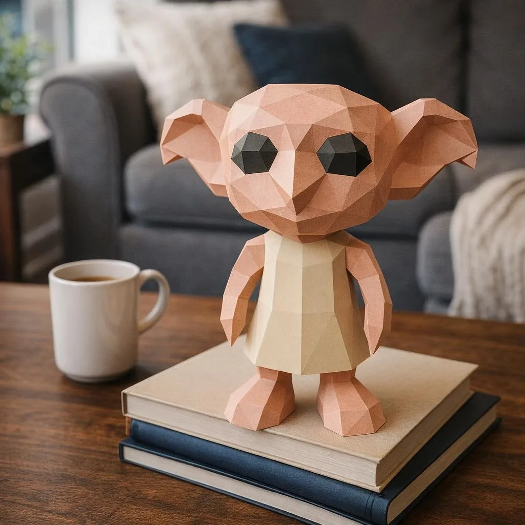 Dobby aus Harry Potter als 3D-Papercraft