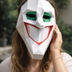 3D Papercraft Clown Mask