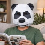 3D-Papercraft-Pandamaske