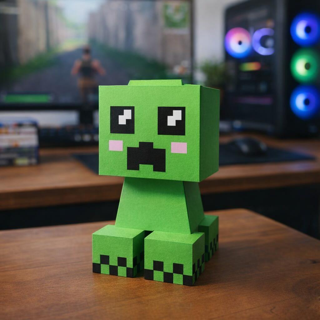 Minecraft en Papercraft 3D