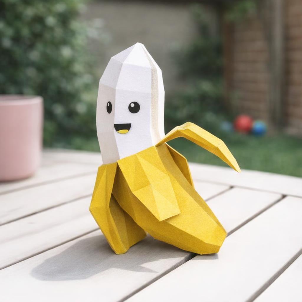 Modèle enfant de banane