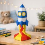 Modelo infantil de cohete