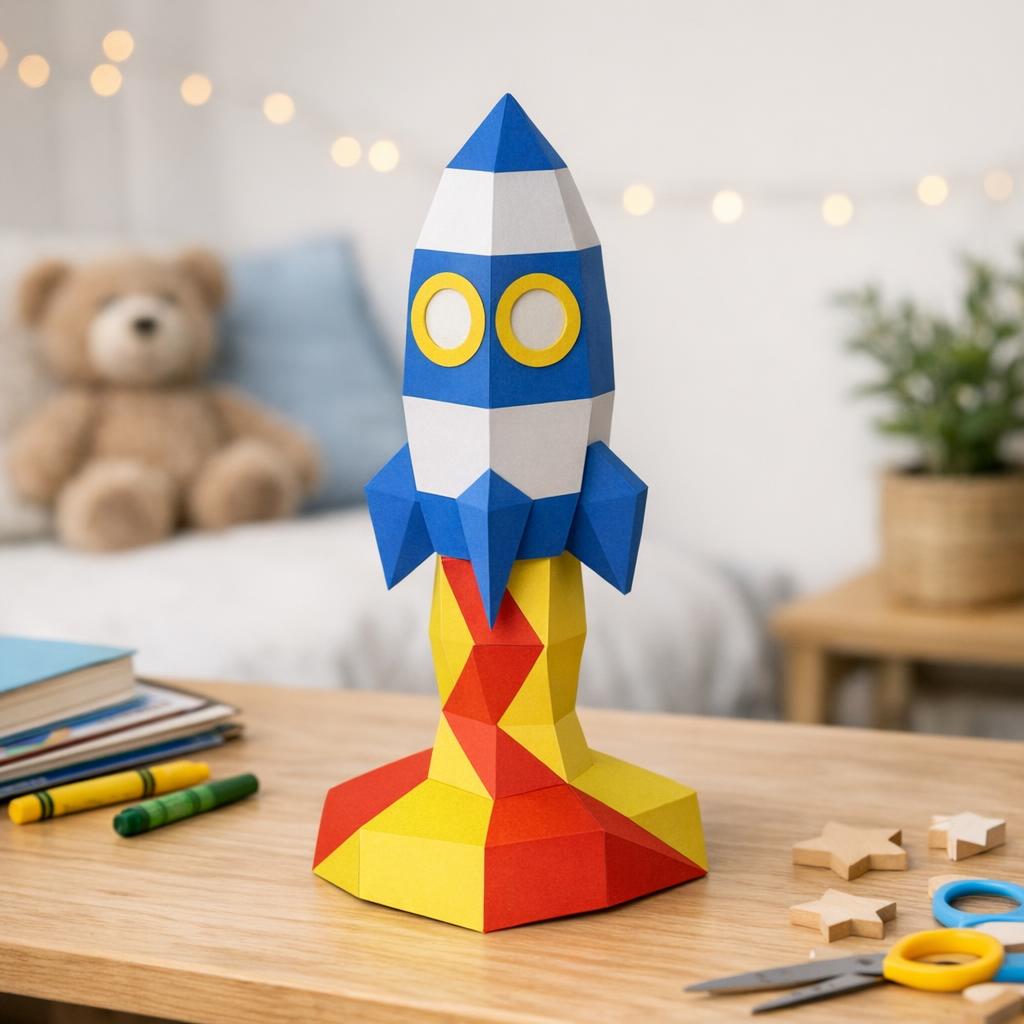 Modèle enfant de fusée
