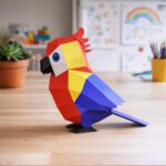 Kids parrot model