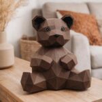 Urso em papercraft 3D para montar