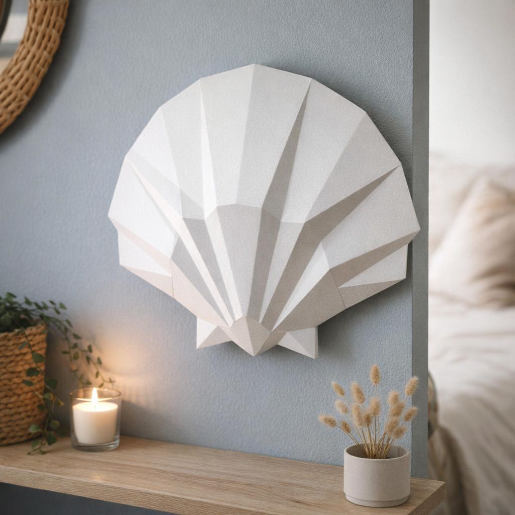 Papercraft 3D coquillage SHELL#1