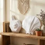 Papercraft 3D coquillages en papier