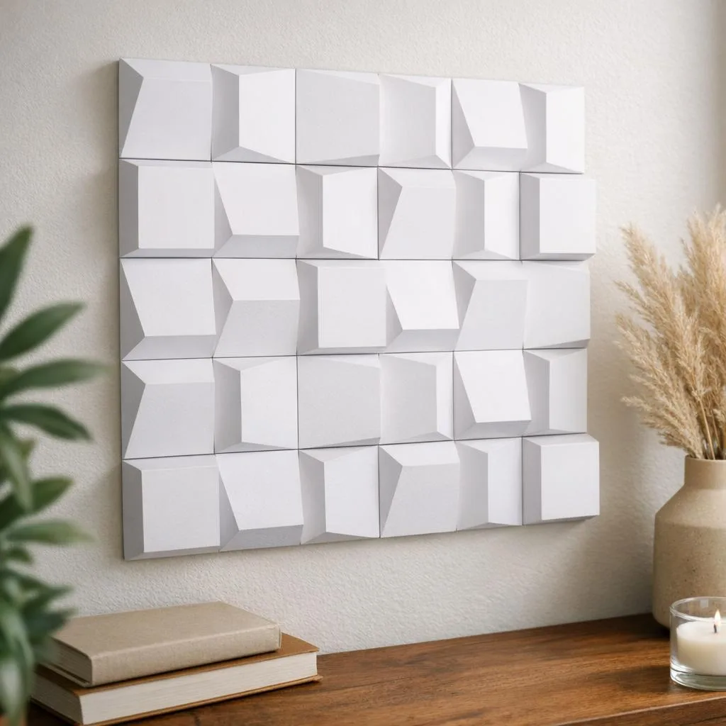 Papercraft 3D geométrico en PDF