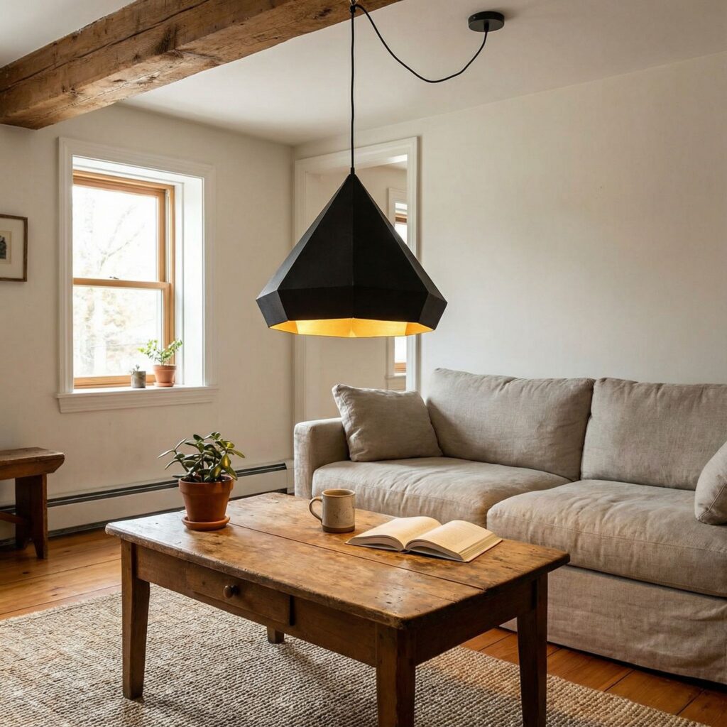 Papercraft d'abat-jour MOD en origami 3D