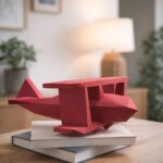 Papercraft avion en origami 3D