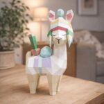 Baby Llama Papercraft Origami