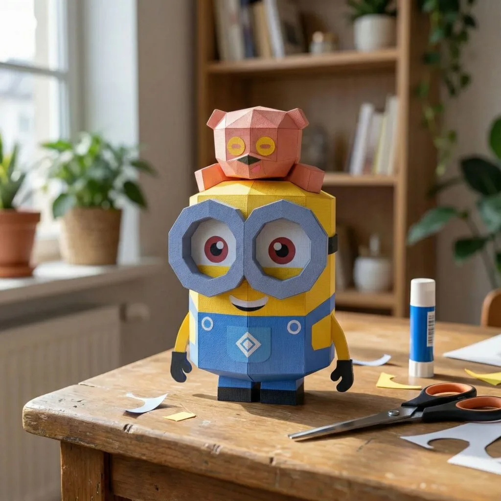 Papercraft Bob der Minions