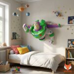 Papercraft Buzz Lightyear em origami 3D