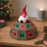 Papercraft adventskalender in origami - Dwergmodel, weergave 2