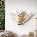 Papercraft chouette en relief origami 3D