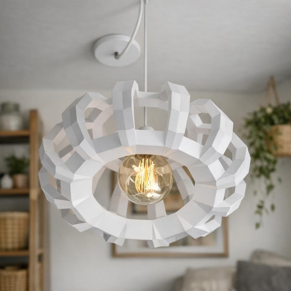 Papercraft d'abat-jour ECO en origami