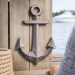 Papercraft d'ancre de bateau en origami 3D