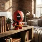 Papercraft de bébé Deadpool en origami 3D